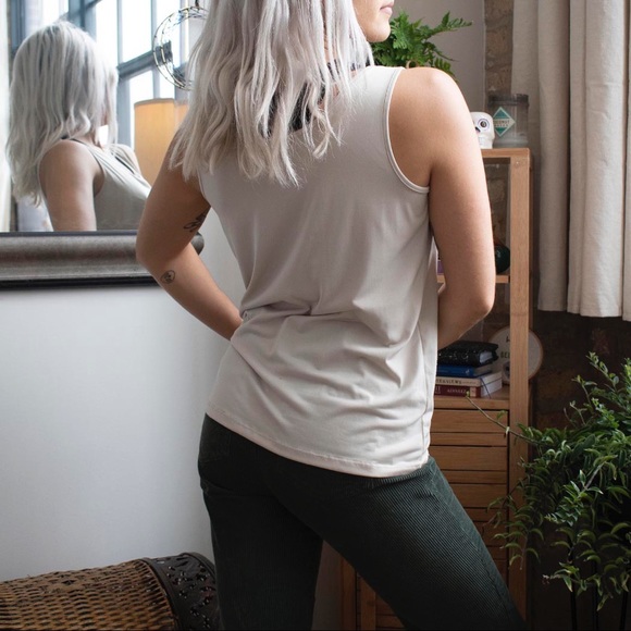 Chico’s Microfiber Tank - Sand - Picture 3 of 4